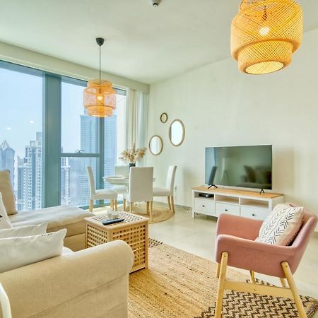 Boho-Chic Cosy 1Br, Minutes To Burj Khalifa Apartment Dubai Exterior photo