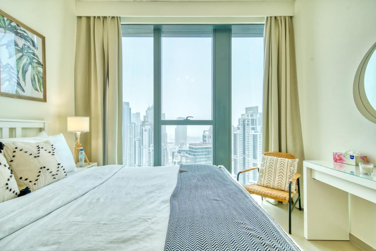 Boho-Chic Cosy 1Br, Minutes To Burj Khalifa Apartment Dubai Exterior photo